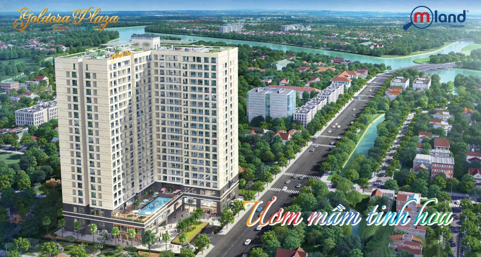 TEMATCO công bố dự án Goldora Plaza tại khu Nam Sài Gòn