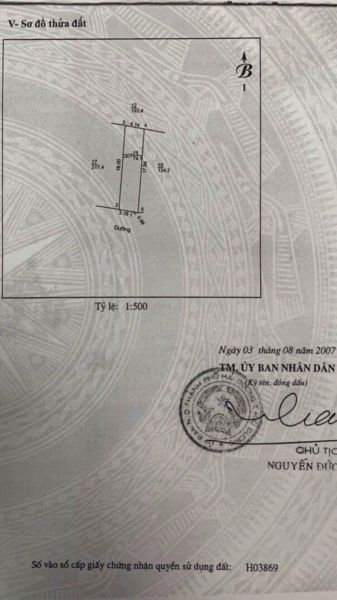 Bán Đất Ngõ Phố Trần Khát Chân, Ph Thanh Bình, Tp Hd, 74.1M2, Mt 4.15M, Hướng Nam, Ngõ Ô Tô - 635476