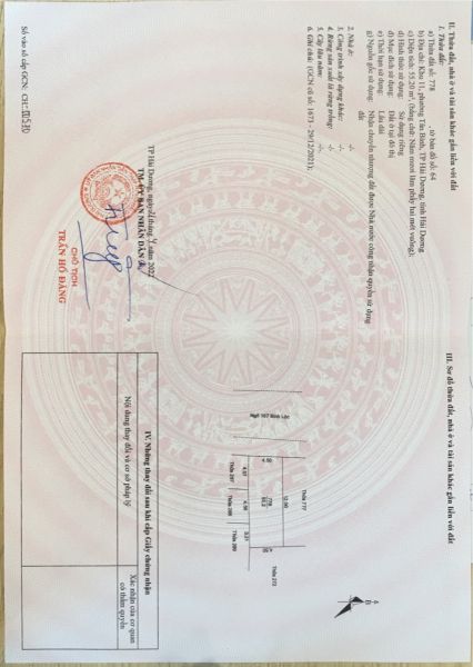 Bán Đất Mặt Ngõ 167 Bình Lộc, Ph Tân Bình, Tp Hd, 55.2M2, Mt 4.5M, Đường 8M, Giá Tốt - 636760