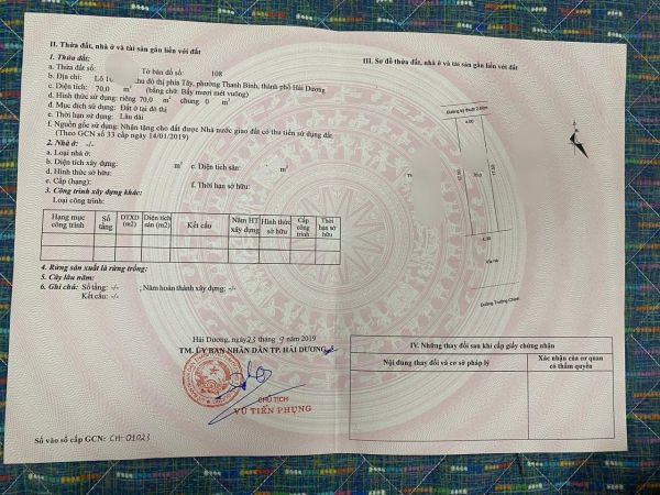 Bán Đất Nhiều Loại Diện Tích Mặt Đường Trường Chinh, Ph Thanh Bình, Tp Hd, Giá Tốt, Kd Ok - 636883