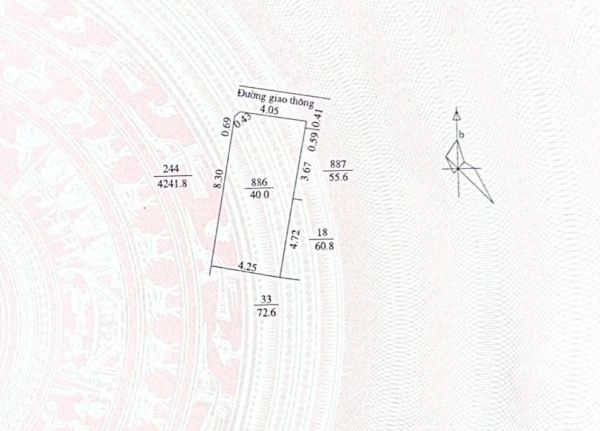 Bán Đất Ngõ Phố Canh Nông 2, Phường Quang Trung, Tp Hd, 40M2, Mt Hơn 4M, 1.28 Tỷ - 637480