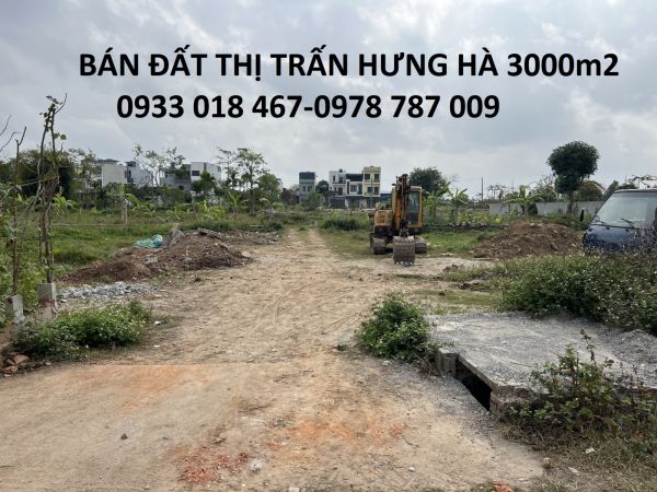 Bán Đất Thị Trấn Hưng Hà, Thái Bình 500M2-18,5Tr/M2-0933 018 467-0978 787 009 - 638098