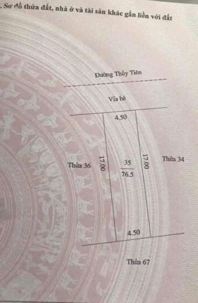 Bán Lô Đất Mặt Đường Thủy Tiên, Kdc Đại An 1, Ph Tứ Minh, Tp Hd, 76.5M2, Mt 4.5M, Đường 15.5M - 638713
