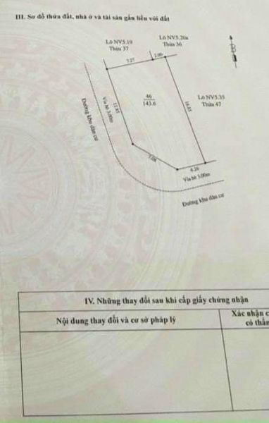 Bán Lô Góc 143.1M2 Kđt Tuệ Tĩnh, Ph Cẩm Thượng, Tp Hải Dương, 2 Mặt Đường, Gần Chung Cư - 639139