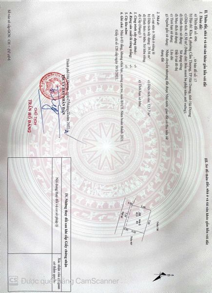 Bán Nhà 3 Tầng Ngõ Phố Tự Đông, Ph Cẩm Thượng, Tp Hd, 43.5M2, 4 Ngủ, 2 Vs, Gần Mặt Đường - 640015