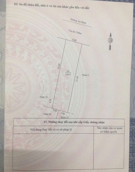 Bán 2 Lô Đất Mặt Đường An Định, Ph Quang Trung, Tp Hải Dương, 212M2, Mt 10M, Kd Tốt - 641065