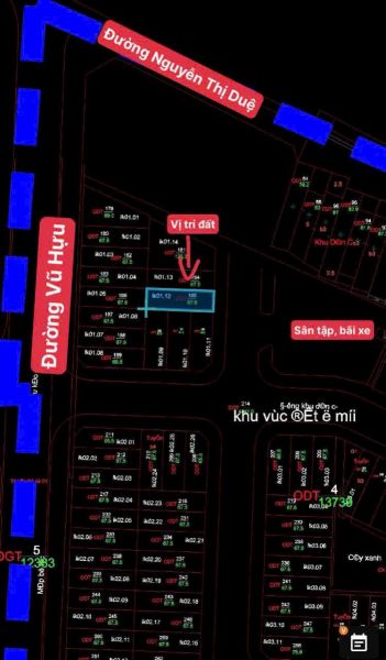 Bán Đất Khu Chia Lô Đường Nguyễn Thị Duệ, Ph Thanh Bình, Tp Hd, 67.5M2, Mt 4.5M, 3.49 Tỷ - 641323