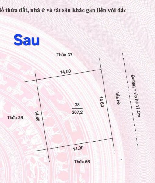 Bán Lô Đất Trục Chính Đường Đôi Khu Biệt Thự Đỉnh Long, Tây Hải Phòng, 878M2, Mt Gần 30M - 641770