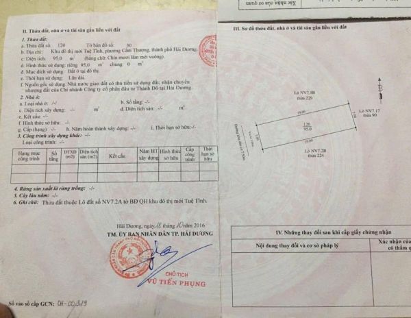 Bán Lô Đất Nhà Vườn Mặt Phố Trần Khắc Chung, Kđt Tuệ Tĩnh, Tây Hp, 95M2, Mt 5M, 5.X Tỷ - 641959