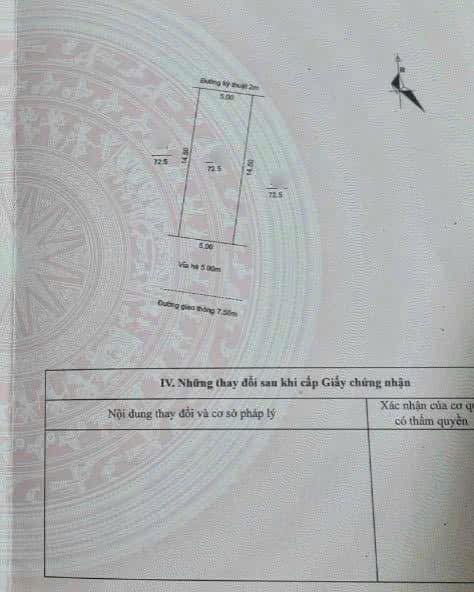 Bán Lô Đất Quay Mặt Vào Khu Chung Cư Kdc Trần Hưng Đạo, Tp Hd, 72.5M2, Mt 5M, Chỉ 3.X Tỷ - 642142
