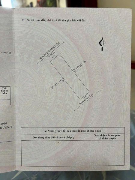 Bán Đất Mặt Đường Thanh Niên, Phường Hải Tân, Tp Hd, 80.1M2, Mt 4.5M, Kd Buôn Bán Tốt - 642406