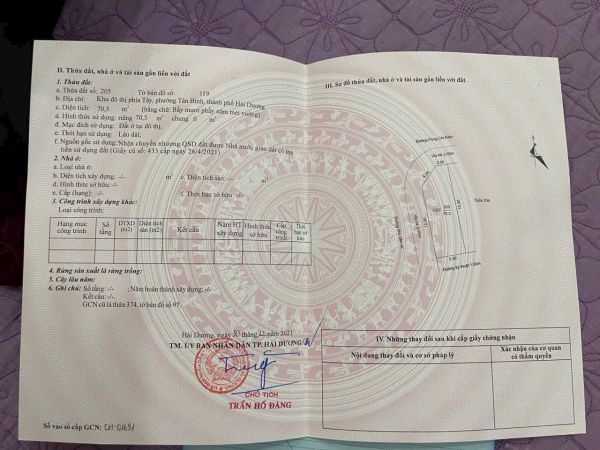 Bán Lô Đất Góc Mặt Đường Đôi Phùng Chí Kiên, Kđt An Phú, Tp Hd, 70.5M2, 2 Mặt Tiền, 4.X Tỷ - 642619