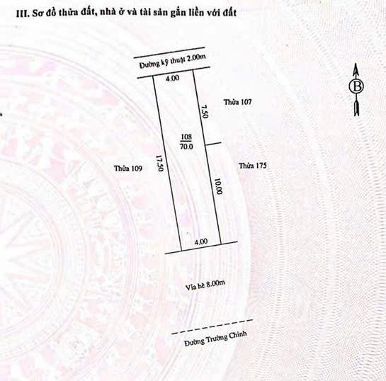 Bán Lô Đất 140M2 Mặt Đường Trường Chinh, Phường Thanh Bình, Tp Hd, Mt 8M, Kd Buôn Bán - 642721