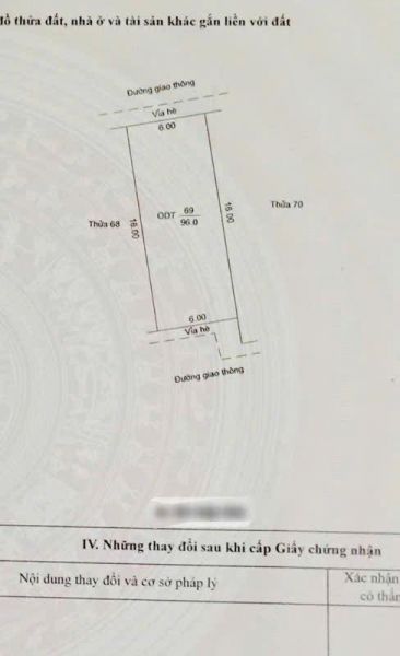 Bán Lô Đất Mặt Phố Đỗ Quang, Chợ Hội Đô, Ph Thanh Bình, Tp Hd, 96M2, Mt 6M, Kd Sầm Uất - 643804