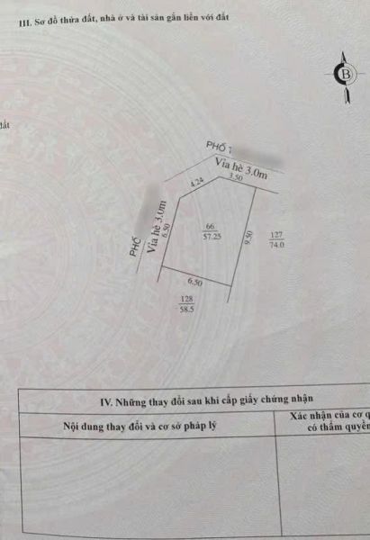 Bán Đất Lô Góc 2 Mặt Phố Lê Đình Vũ, Đông Nam Cường, Tp Hd, 57.25M2, Đường 13.5M, 3.X Tỷ - 644485
